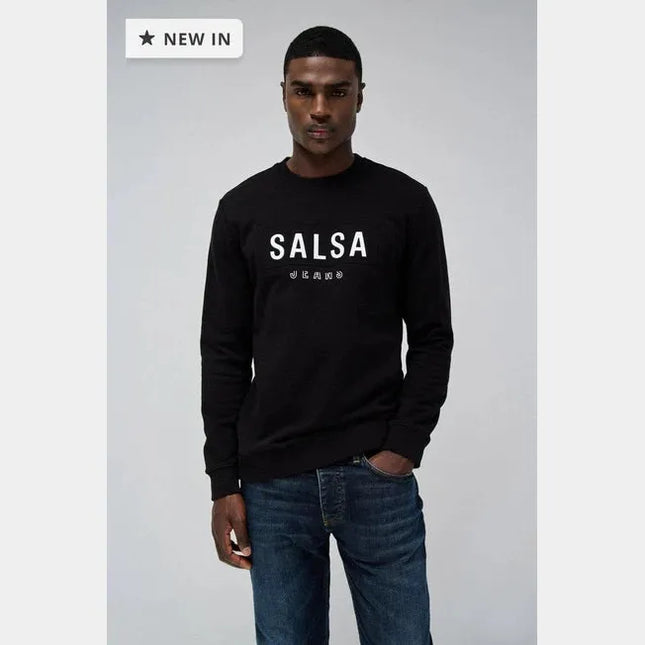 SALSA JEANS MENS FRENCH TERRY SWEATSHIRT Mens Sweatshirts and Knits