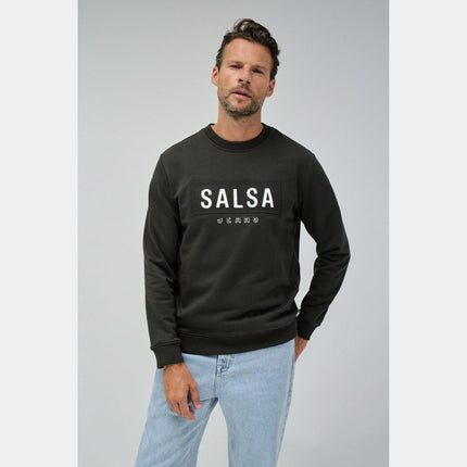 SALSA JEANS MENS FRENCH TERRY SWEATSHIRT Mens Sweatshirts and Knits