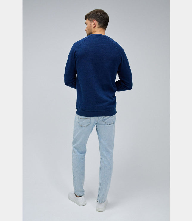 SALSA JEANS SWEATSHIRT WITH BRANDING Mens Sweatshirts and Knits