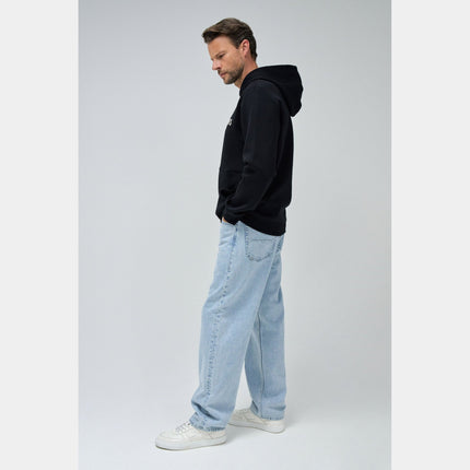 SALSA JEANS NEOPRENE HOODIE SWEATSHIRT Mens Sweatshirts and Knits