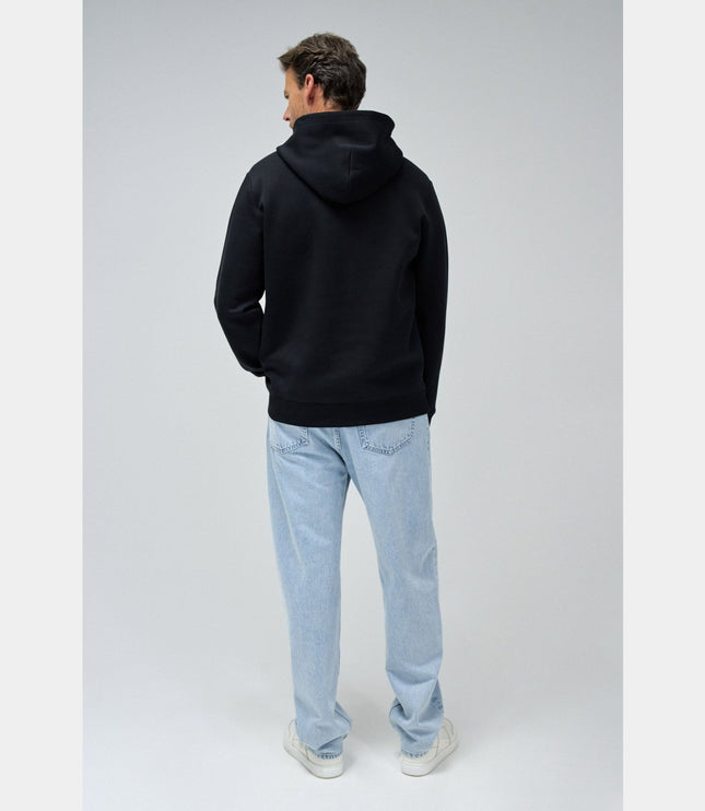 SALSA JEANS NEOPRENE HOODIE SWEATSHIRT Mens Sweatshirts and Knits