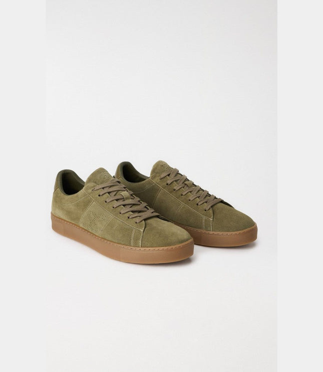 SALSA JEANS MENS SUEDE LEATHER TRAINERS Mens Shoes