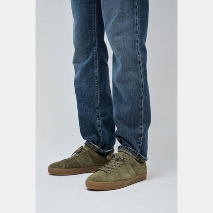 SALSA JEANS MENS SUEDE LEATHER TRAINERS Mens Shoes