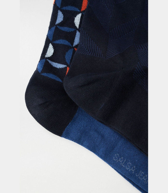 SALSA JEANS MENS TWO PACK SOCKS Mens Socks