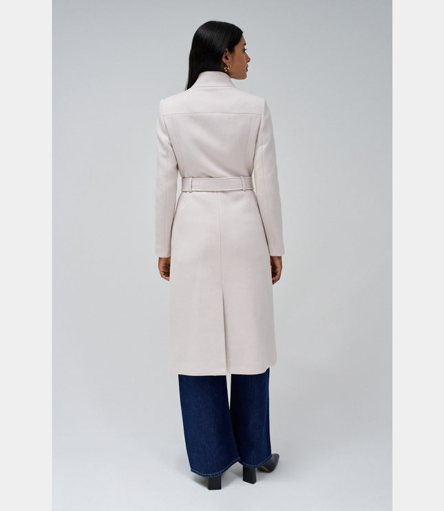 SALSA JEANS LONG GRACE COAT WITH BELT Womens Coats